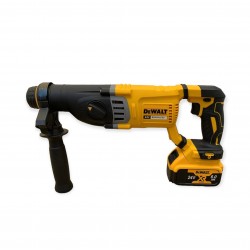 DEWALT ΚΡΟΥΣΤΙΚΟ ΣΚΑΠΤΙΚΟ SDS-PLUS 24V + 2 ΜΠΑΤΑΡΙΕΣ 6.0AH & ΦΟΤΙΣΤΗΣ