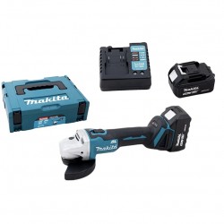 Γωνιακός τροχός Makita DGA404 24v με 2 μπαταρίες