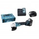 Γωνιακός τροχός Makita DGA404 24v με 2 μπαταρίες