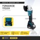 Γωνιακός τροχός Makita DGA404 24v με 2 μπαταρίες