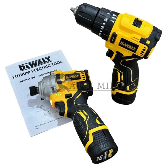 SET BRUSHLESS DEWALT ΔΡΑΠΑΝΟΚΑΤΣΑΒΙΔΟ+ΠΑΛΜΙΚΟ ΚΑΤΣΑΒΙΔΙ DEWALT 18V LI-ION +3 ΜΠΑΤΑΡΙΕΣ