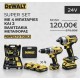 SET BRUSHLESS DEWALT ΔΡΑΠΑΝΟΚΑΤΣΑΒΙΔΟ+ΠΑΛΜΙΚΟ ΚΑΤΣΑΒΙΔΙ DEWALT 24V LI-ION+4 ΜΠΑΤΑΡΙΕΣ