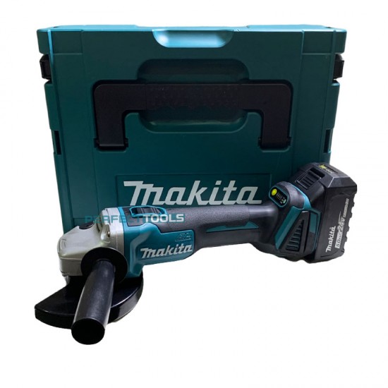 Γωνιακός τροχός Makita DGA404 24v με 2 μπαταρίες